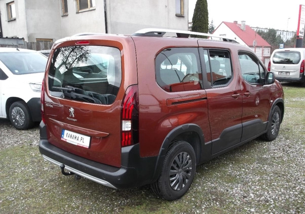 Peugeot Rifter cena 81700 przebieg: 94900, rok produkcji 2020 z Młynary małe 781